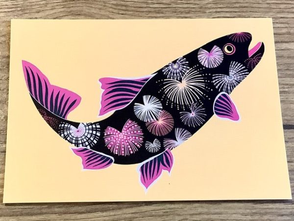 Postkarte Januarfisch Maydell Zu verkaufen
