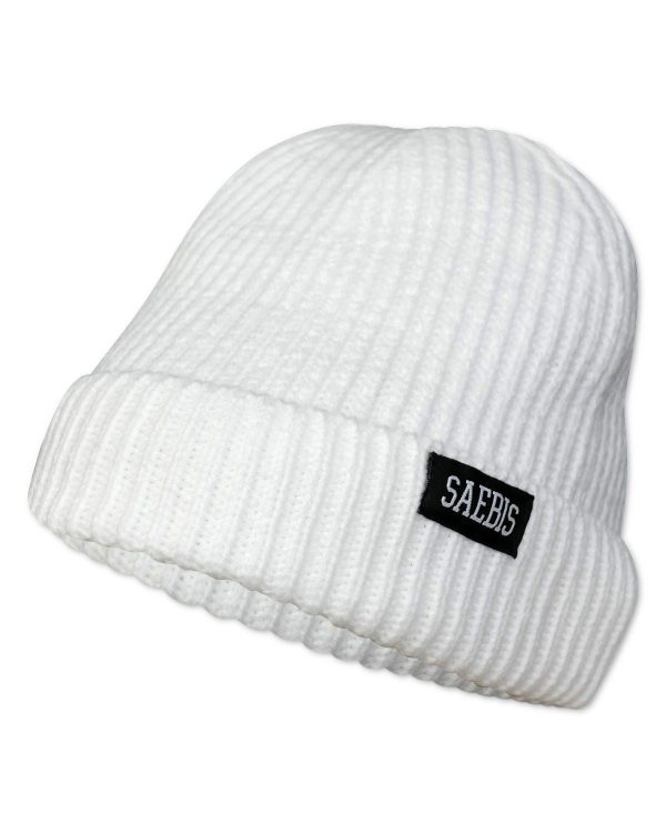 SAEBIS® Herren Frühjahrs-Paket bestehend aus Ribbed Beanie | Lifestyle Zip Hoodie | Socken weiß Schn?ppchen – Bild 4