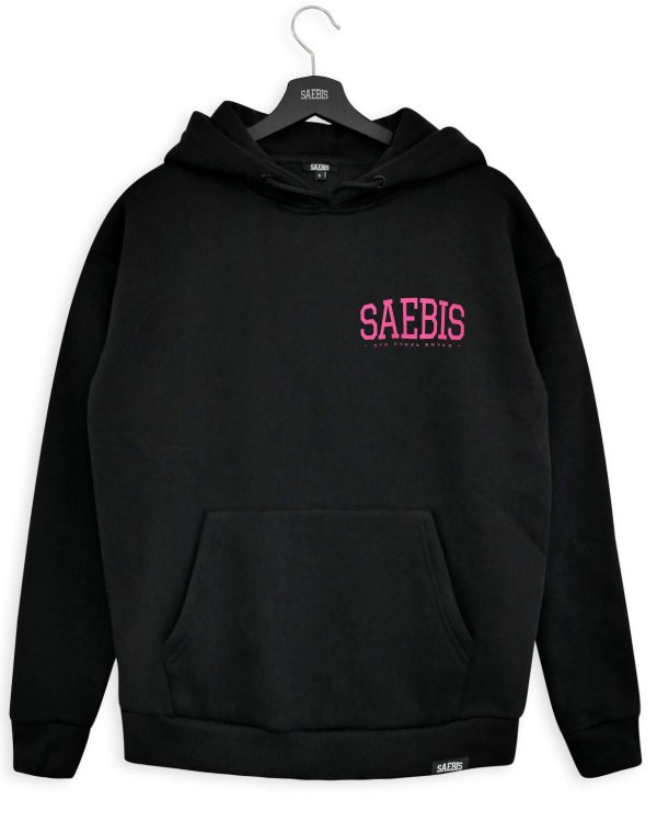 Lifestyle Herren Hoodie Pink Edition II by SAEBIS® Mode – Bild 2