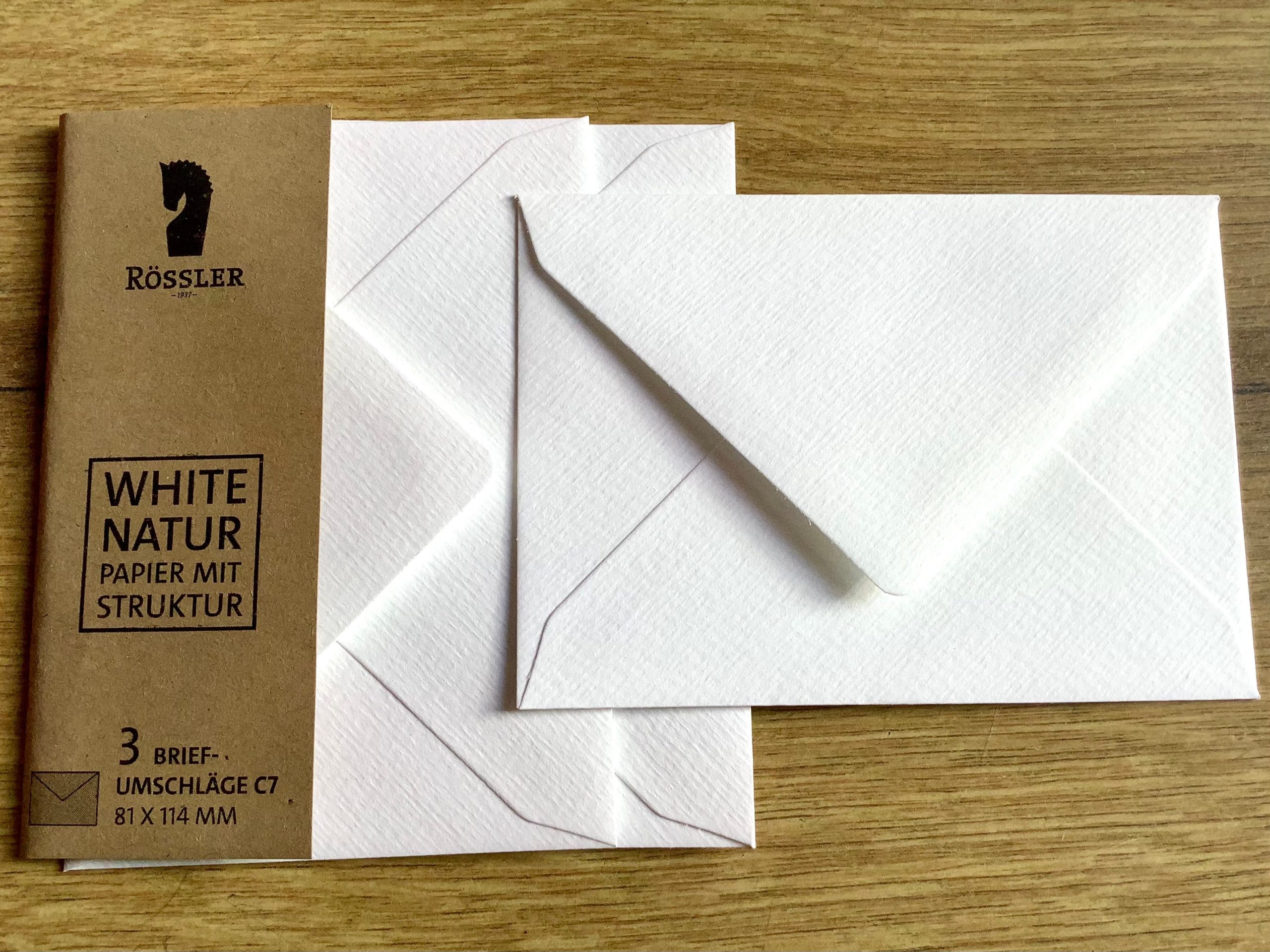 C7-Kuverts 3er Terra Cotton mini Rössler Online-Schn?ppchen