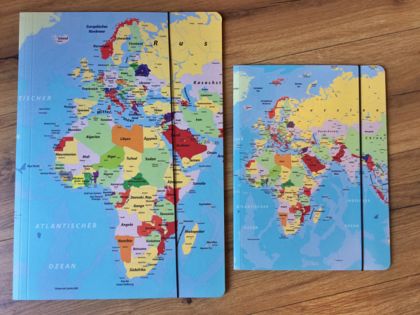 Sammelmappe A3 Weltkarte Online – Bild 4