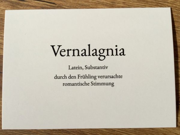 Postkarte Wortschatz daniels cards° Verkauf – Bild 3
