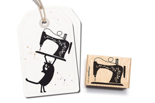 Stempel Nähmaschine Cats on appletrees Verkauf – Bild 2