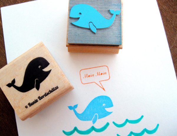 Stempel Bordschätze 3x3cm Wal Walter Rabatt