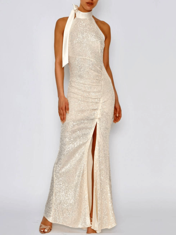 Halterneckdress white Glow Zu verkaufen – Bild 4