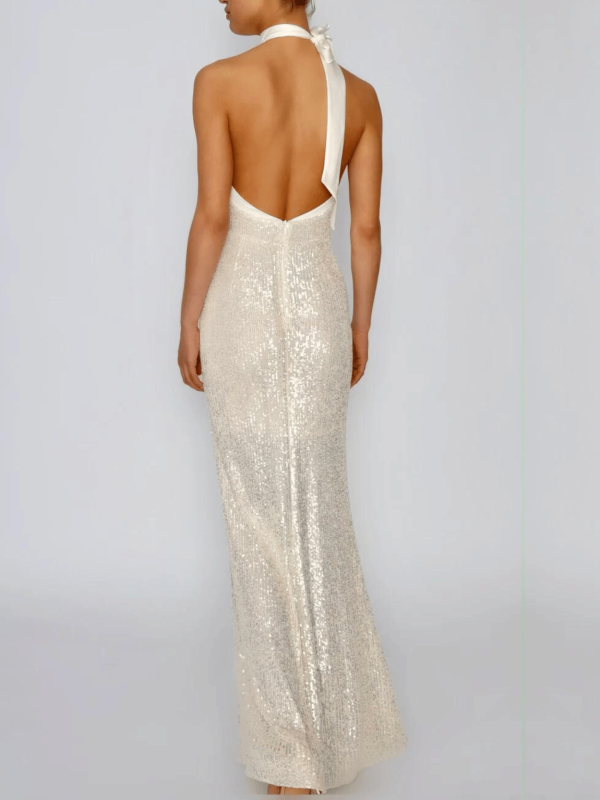 Halterneckdress white Glow Zu verkaufen – Bild 2