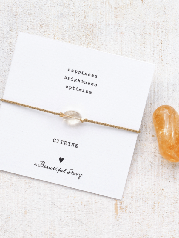 Edelsteinkarte Citrin Im Angebot